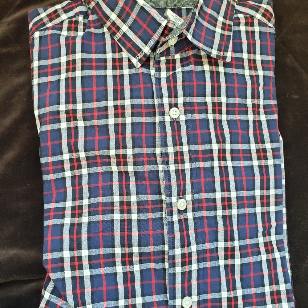Boys plaid shirt